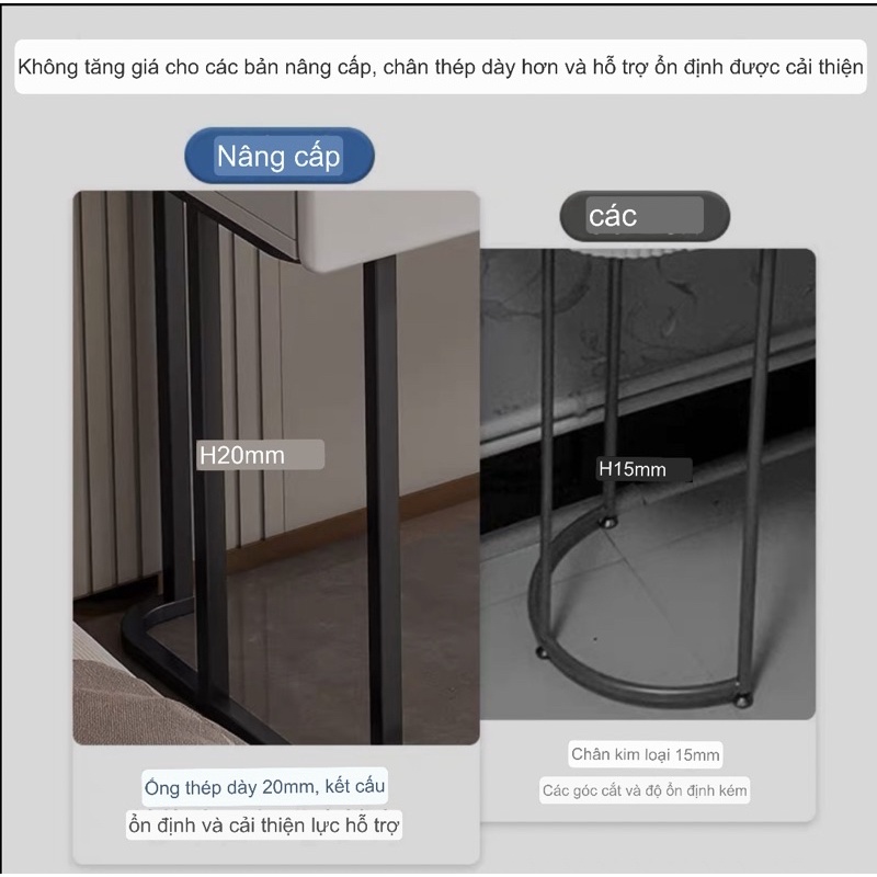 Bàn trang điểm phong cách bắc âu sang chảnh hiện đại