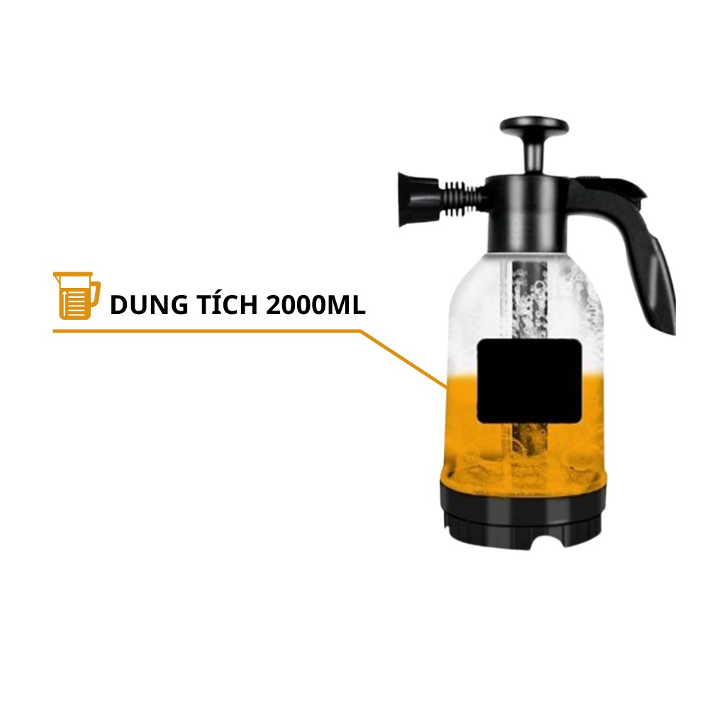 Bình Xịt Bọt Tuyết Rửa Xe, Tưới Cây Cầm Tay Tiện Dụng, Rửa Ô tô, Xe Máy