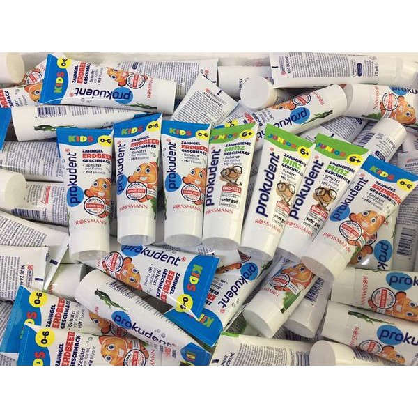 Kem đánh răng trẻ em Prokudent, hàng Đức, 75ml - shop gấu bắp hàng eu