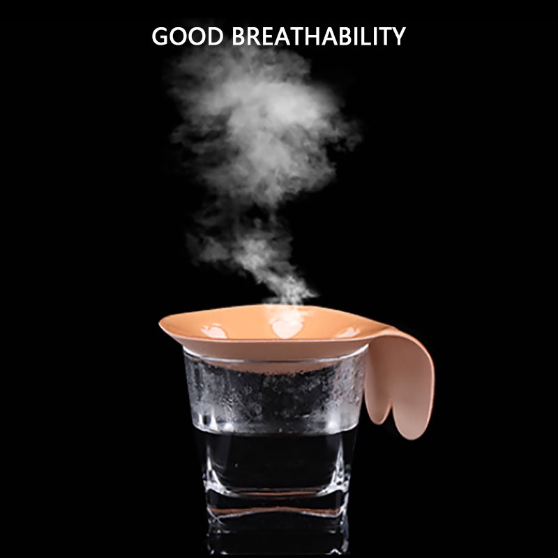 Cặp miếng dán nâng ngực vô hình bằng silicone tự dính tái sử dụng tiện lợi