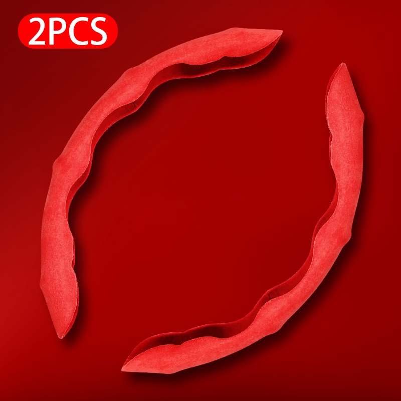 Vỏ bọc vô lăng xe hơi BLALION bằng da lộn siêu mỏng thoáng khí