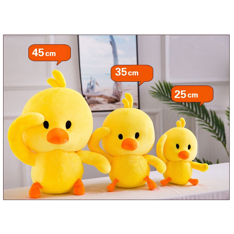 THÚ NHỒI BÔNG VỊT VÀNG TIKTOK ĐÁNG YÊU SIÊU MỀM MỊN  HÀNG CAO CẤP LOẠI 1 CHẤT LƯỢNG CAO