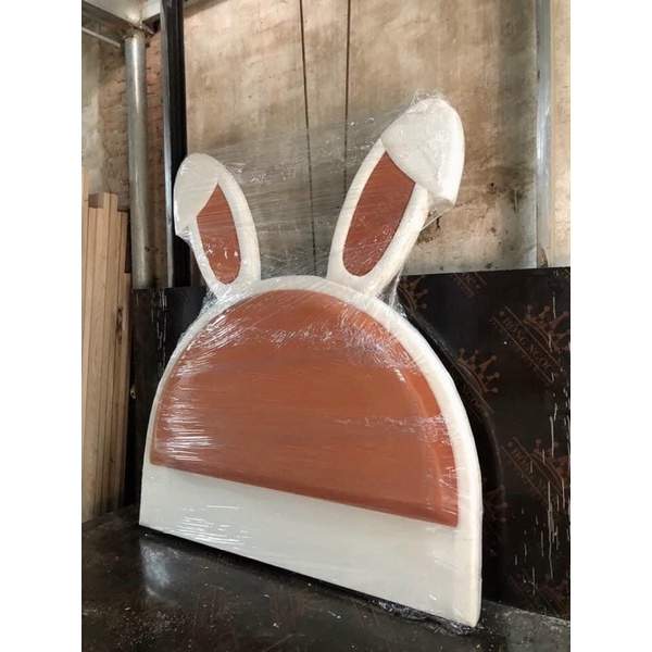 Giường tai thỏ bọc đệm sofa siêu cute