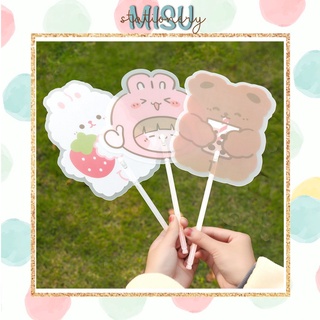 Quạt hình thú xịn sò cute dễ thương xỉu up xỉu down - MiuSua