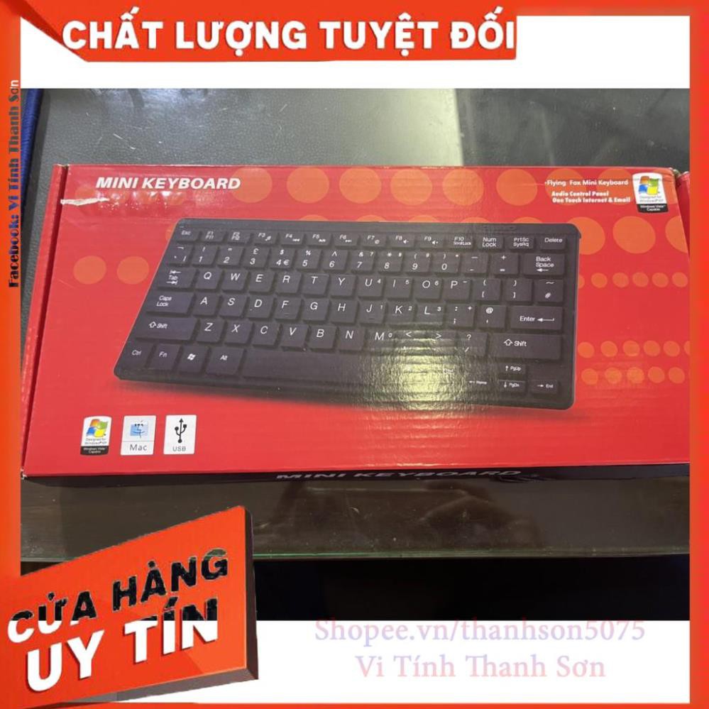 [Mã TH10KD20  hoàn đến10K xu] Bàn phím máy tính Mini tiện dụng - Vi Tính Thanh Sơn | BigBuy360 - bigbuy360.vn