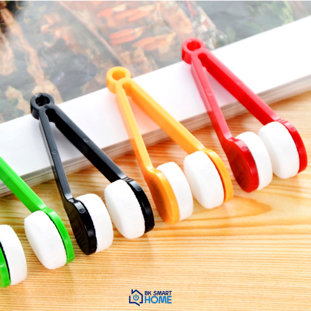 Dụng Cụ Lau Mắt Kính Mini Giá Siêu Rẻ - Đồ Lau Mắt Kiếng mini Đơn giản - Kẹp lau vệ sinh mắt kính đa năng