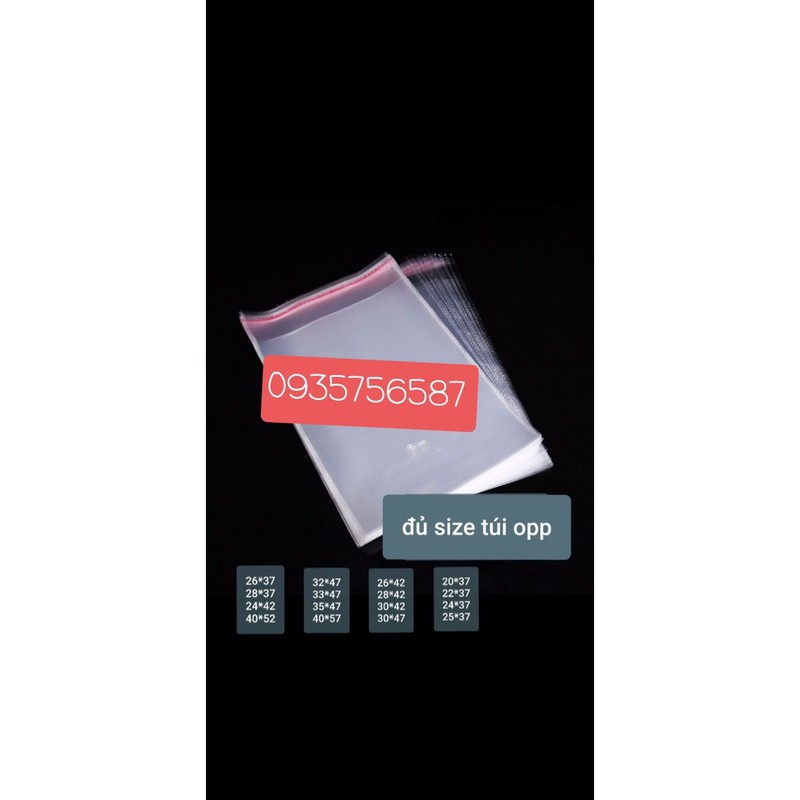 Túi dán miệng OPP