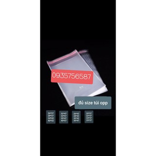 Túi dán miệng opp