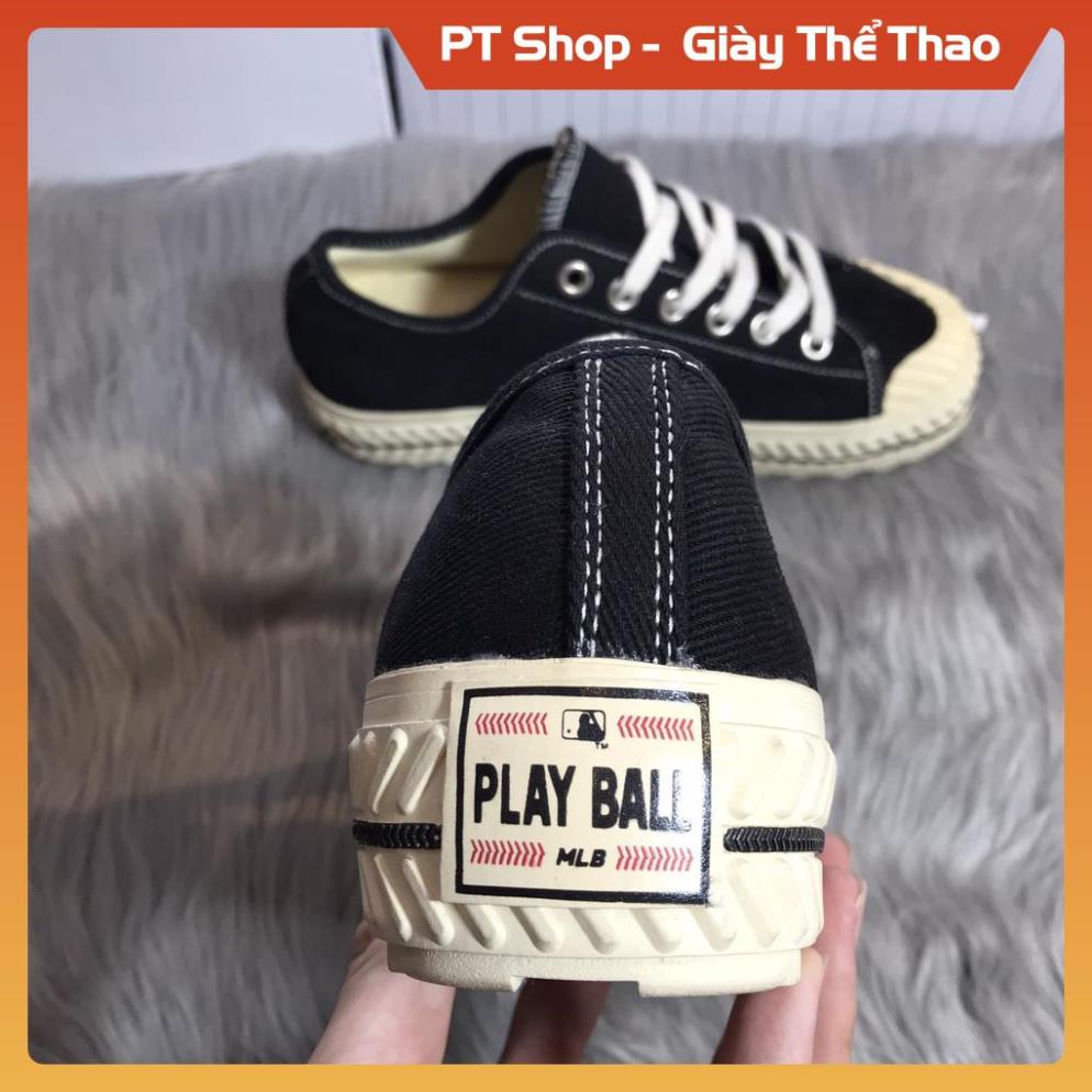 [FreeShip – Xả Lỗ Hàng Xịn] Giày Sneaker MLB đen trắng boston , Giầy MlB bostom full bill box