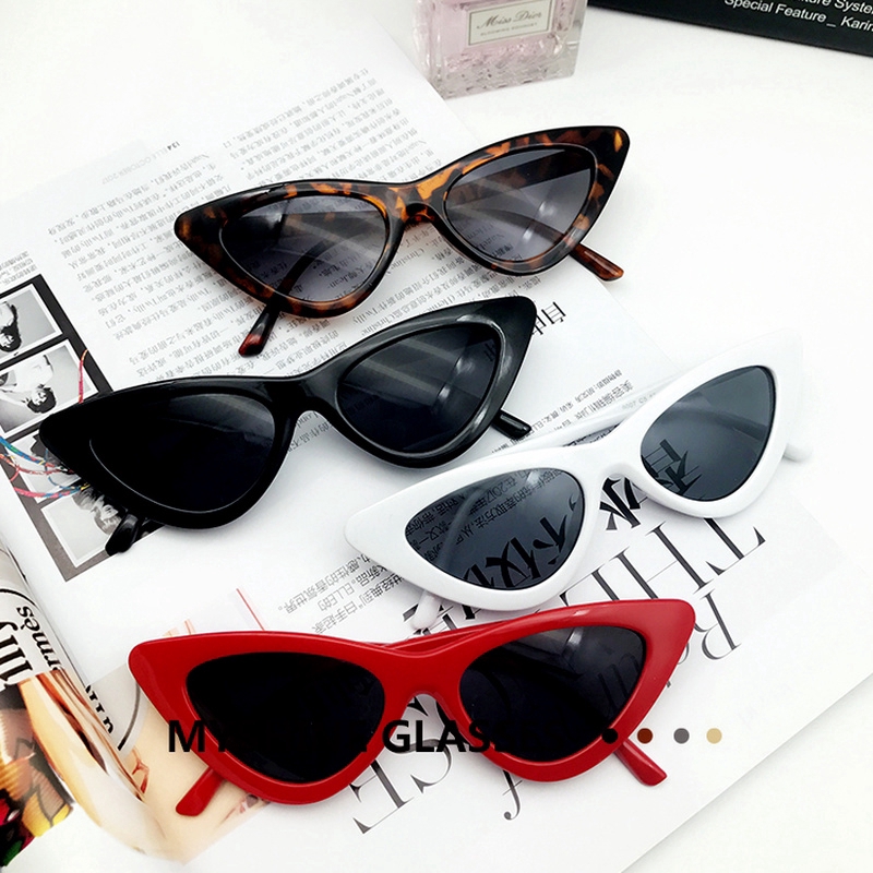 Kính Mát Gọng Mắt Mèo Thời Trang Sành Điệu Dành Cho Nữ