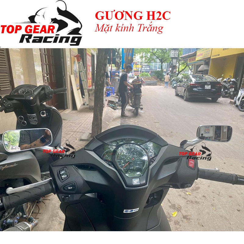 Gương H2C Tặng Kèm Lục Giác và Ốc Nối Chân Gương &lt;TOPGEAR&gt;