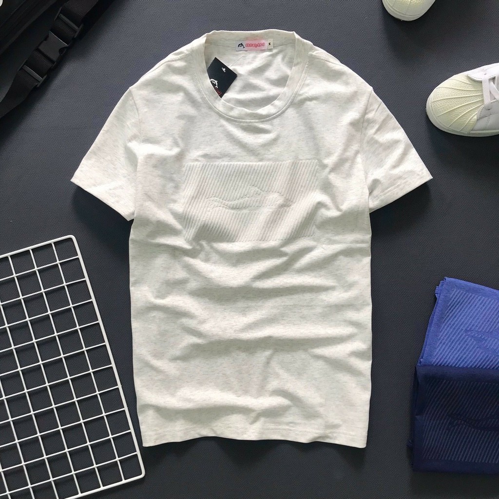 Áo thun nam cổ tròn hình cá heo in dập cao cấp KENSTORE89 ATP020 | BigBuy360 - bigbuy360.vn