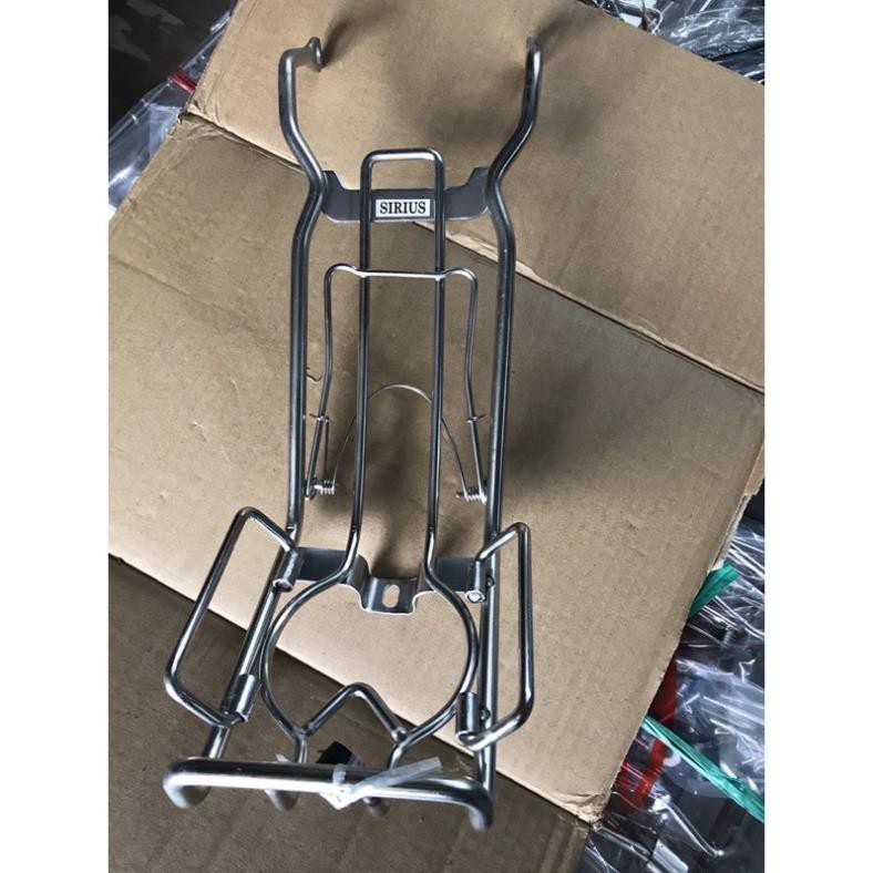 Baga lượn 10 ly inox cho xe Sirius RC.