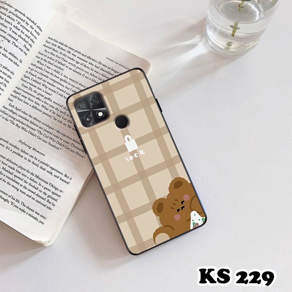 Ốp lưng Poco C40 4G - Ốp in hình gấu bear ngộ nghĩnh