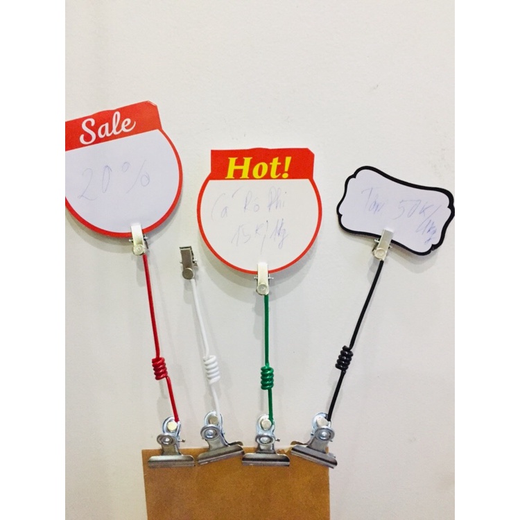 Kẹp lò xo quảng cáo giá rẻ