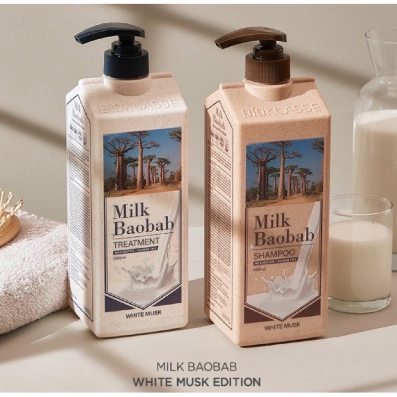 Dưỡng tóc MILK BAOBAB chiết xuất xạ hương trắng hiệu quả