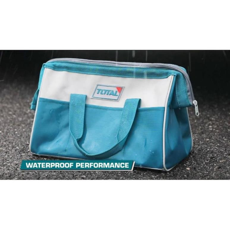 Giỏ đựng công cụ 16 Inch Total THT26161 - túi dụng cụ cầm tay, vải dù chống nhăn, dễ vệ sinh, hạn chế bụi bẩn