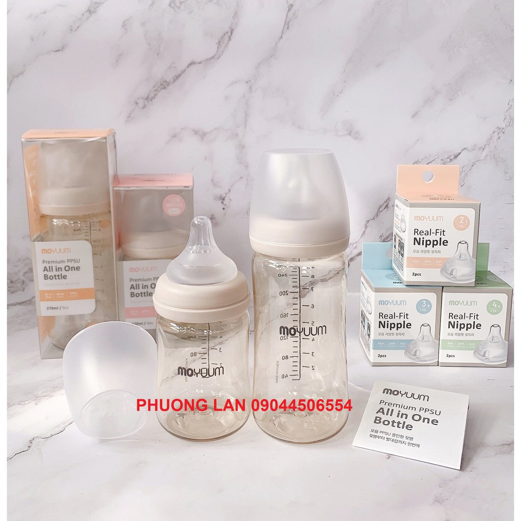 Núm ti Moyuum nội địa Hàn đủ size 1/2/3/4