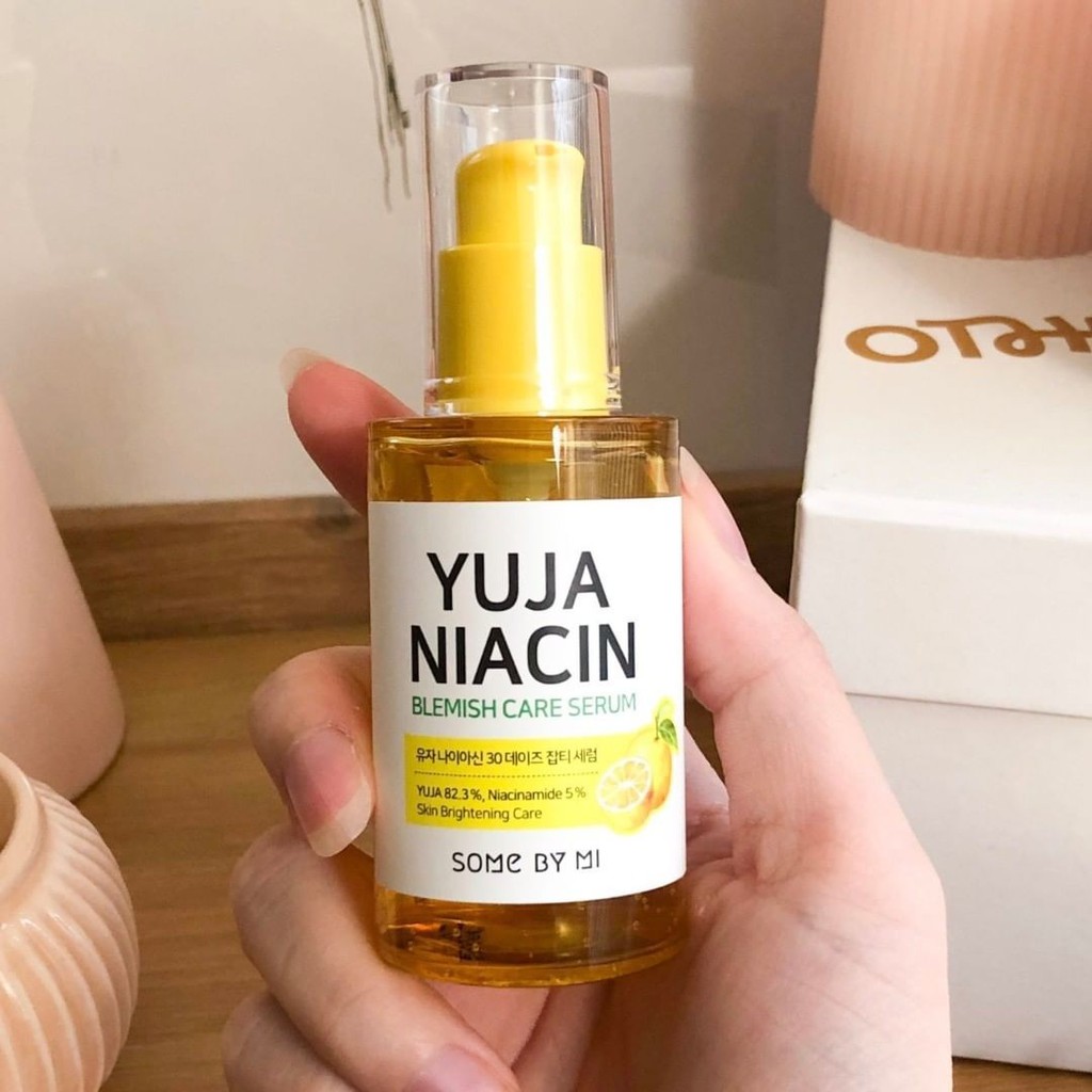 Serum Some By Mi Dưỡng Trắng Da Chiết Xuất Quả Thanh Yên Yuja Niacin 30 Days Blemish Care Serum 50ml - Khongcoson