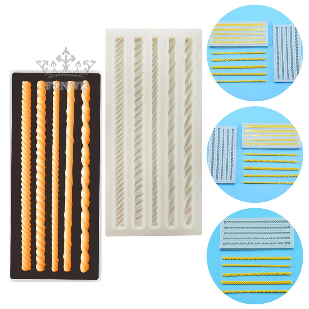 【FUNWD】Cake Mould Kitchen Tool Silicone Sugarcraft Tool Accessory Assembly Decor