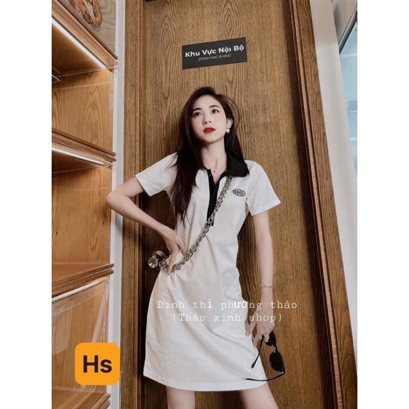 Váy polo thêu ngực HSU1 0321