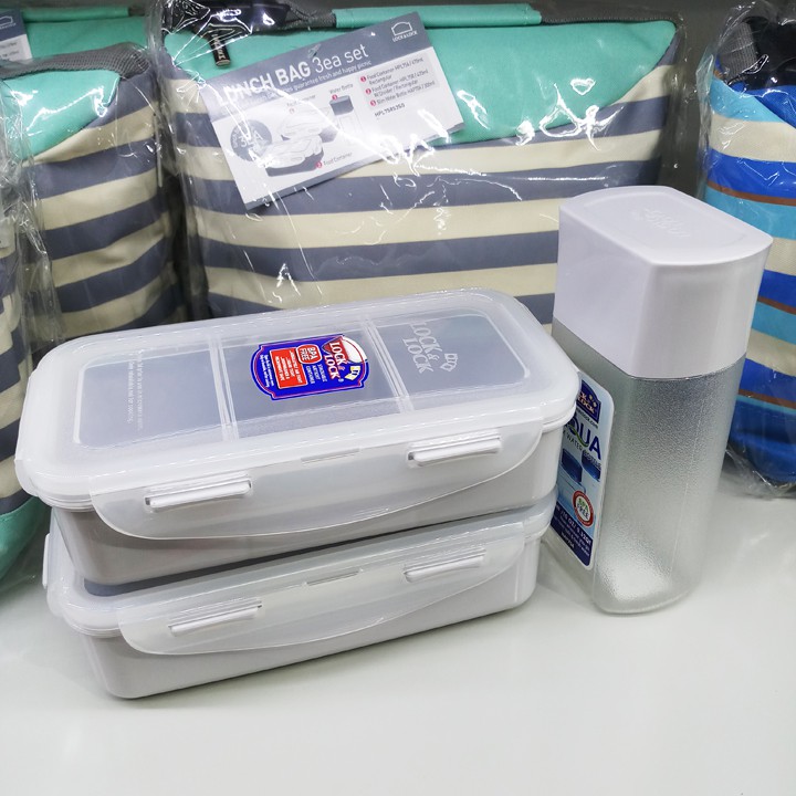 Bộ hộp cơm Lock&Lock HPL758 DB - Larva Store