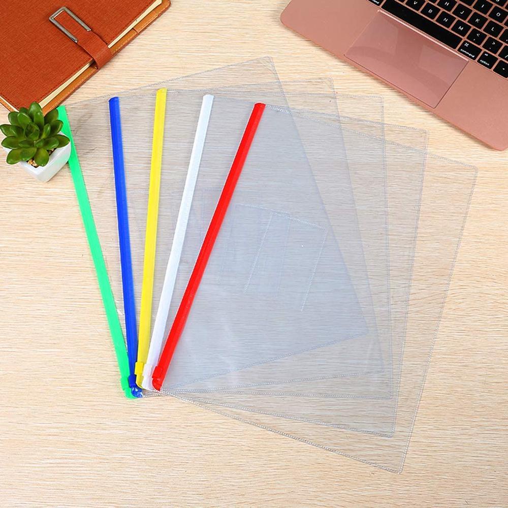 JARRED Túi Đựng Tài Liệu Khổ A4 Bằng PVC Chống Thấm Nước Tiện Dụng