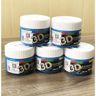 Màu Acrylic 3D 100ML dùng làm màu vẽ tranh tường, màu vẽ vải, màu vẽ áo, lên màu chuẩn, tươi sáng