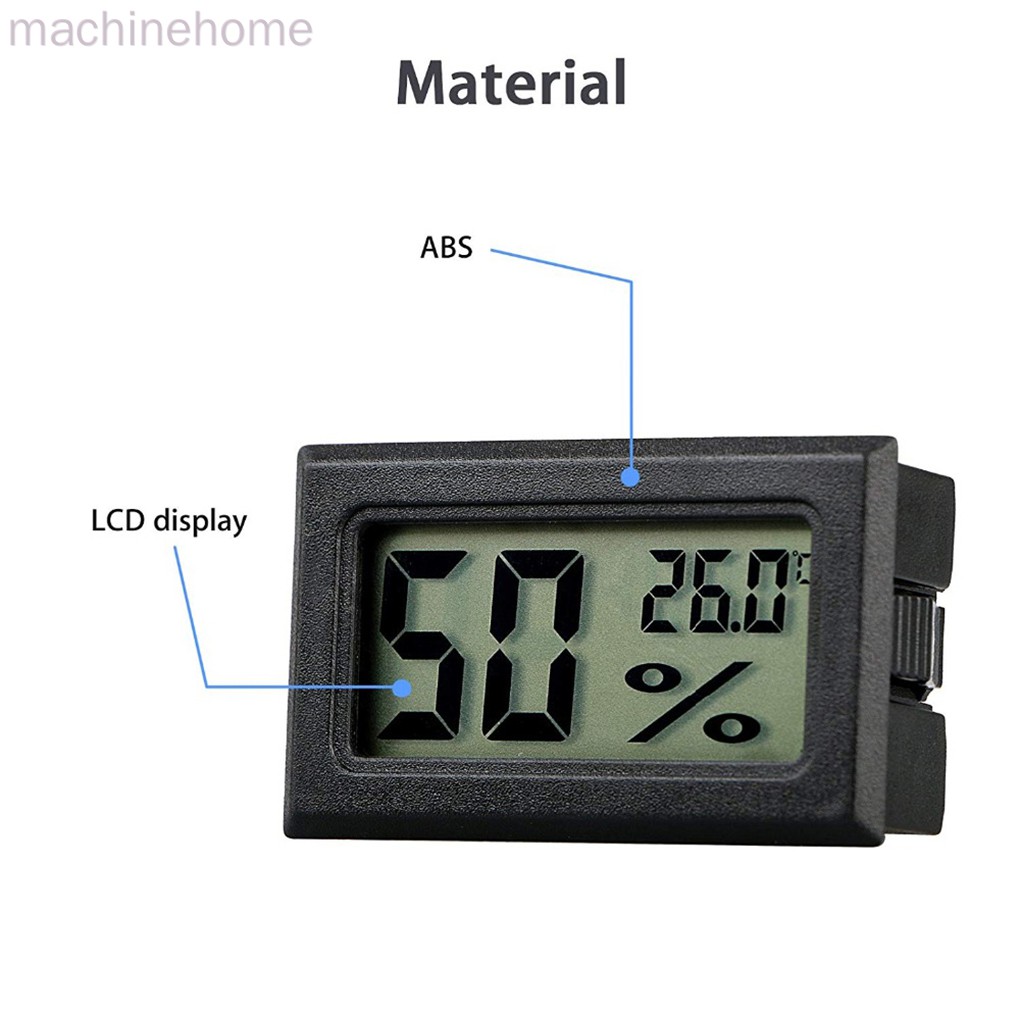 Thiết Bị Đo Độ Ẩm Nhiệt Độ Không Dây Màn Hình Lcd