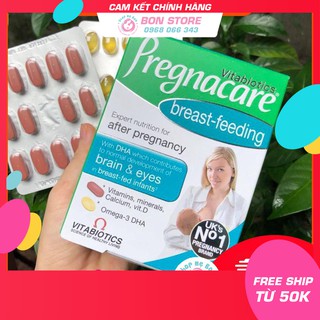 [CHÍNH HÃNG] Vitamin bú Anh, vitamin tổng hợp Pregnacare Breast Feeding sau sinh 84 viên - Xuất xứ Anh
