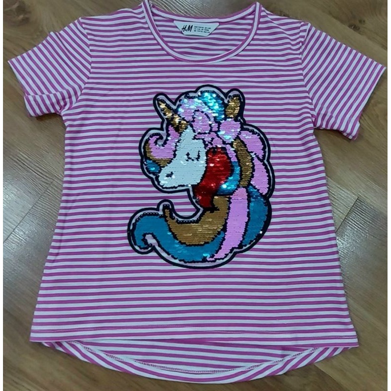 Áo kimsa lật bé gái HM