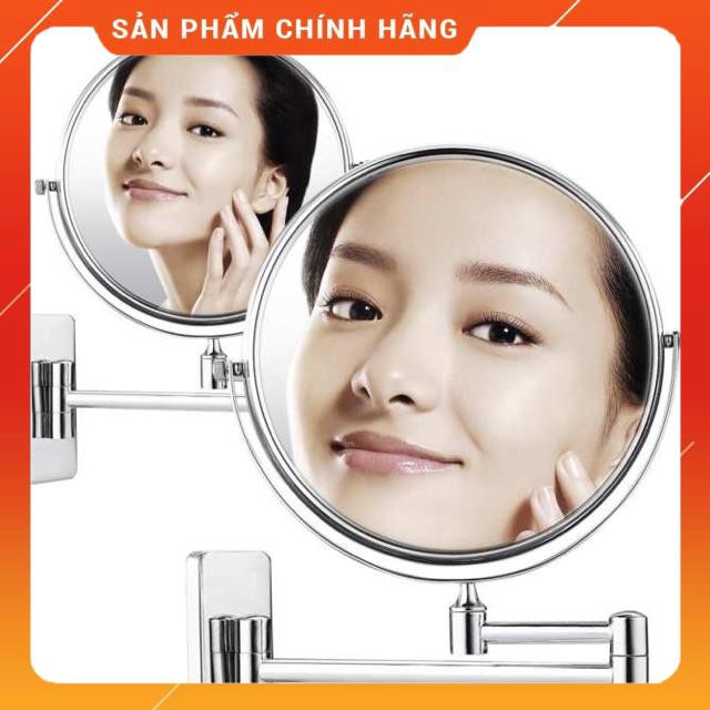 Gương trang điểm 2 mặt CAESAR cao cấp phóng đại gấp 3 lần