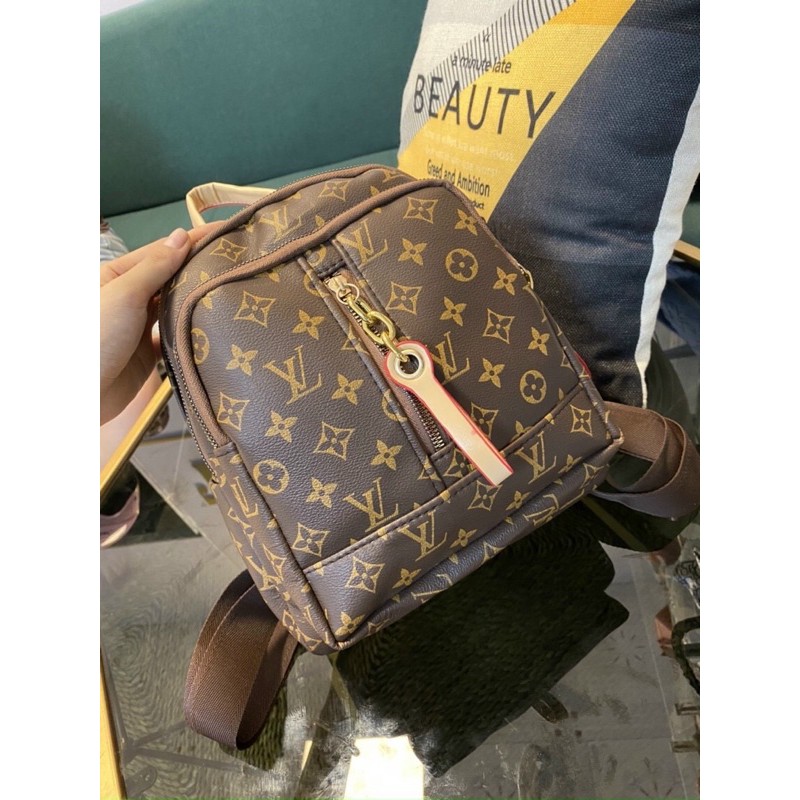 Balo thời trang lV đựng vừa vở thếp❣️freeship❣️balo qc