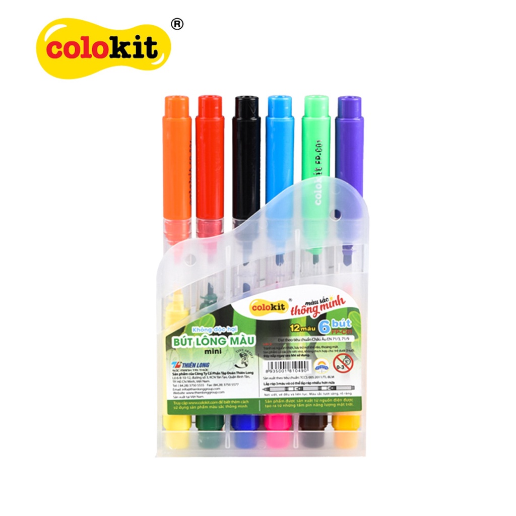 Bút lông 2 đầu Colokit FP-C01