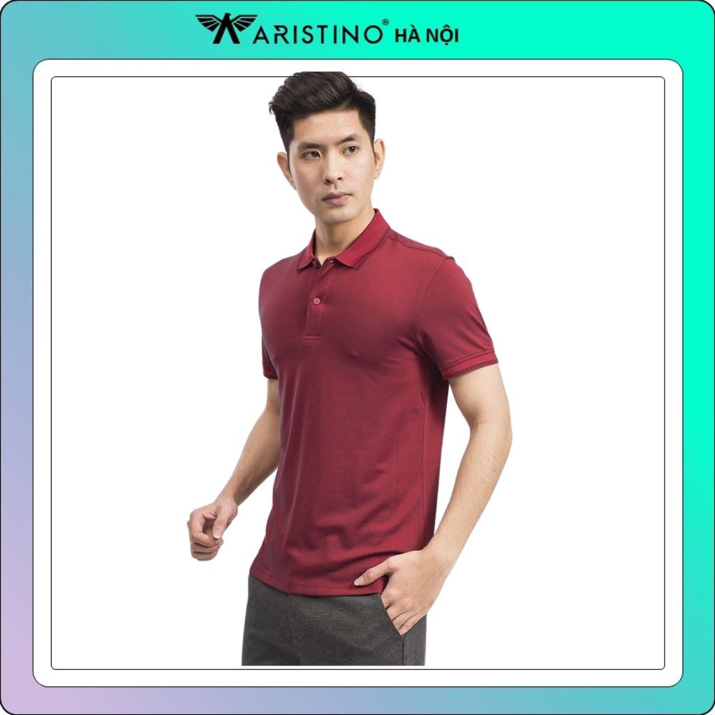 Áo polo nam ARISTINO khô thoáng nhanh co giãn tốt-APS021S9