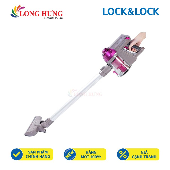 Máy hút bụi không dây cầm tay Lock&amp;Lock Cordless Vacuum Cleaner ENV111 - Hàng chính hãng