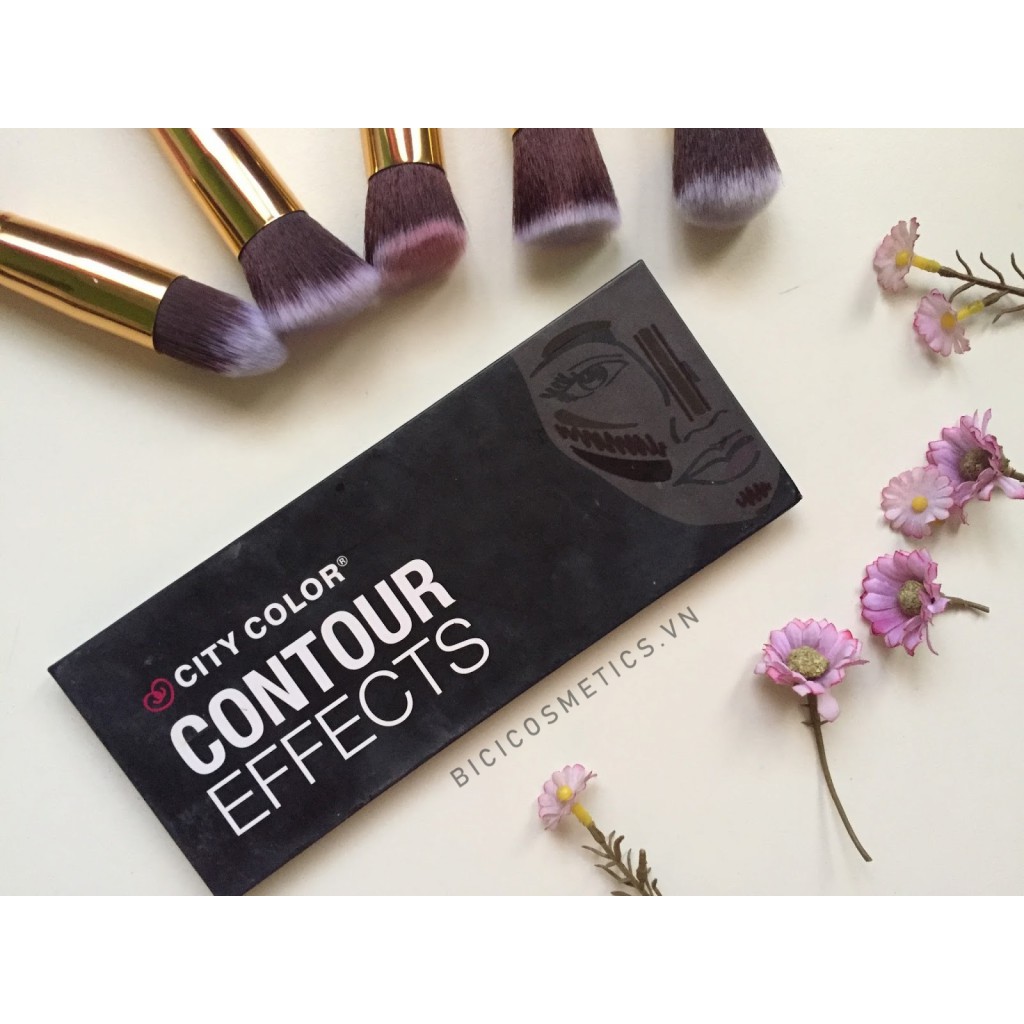 Phấn Tạo Khối Sáng Tối 3 Ô City Color Contour Palette | BigBuy360 - bigbuy360.vn
