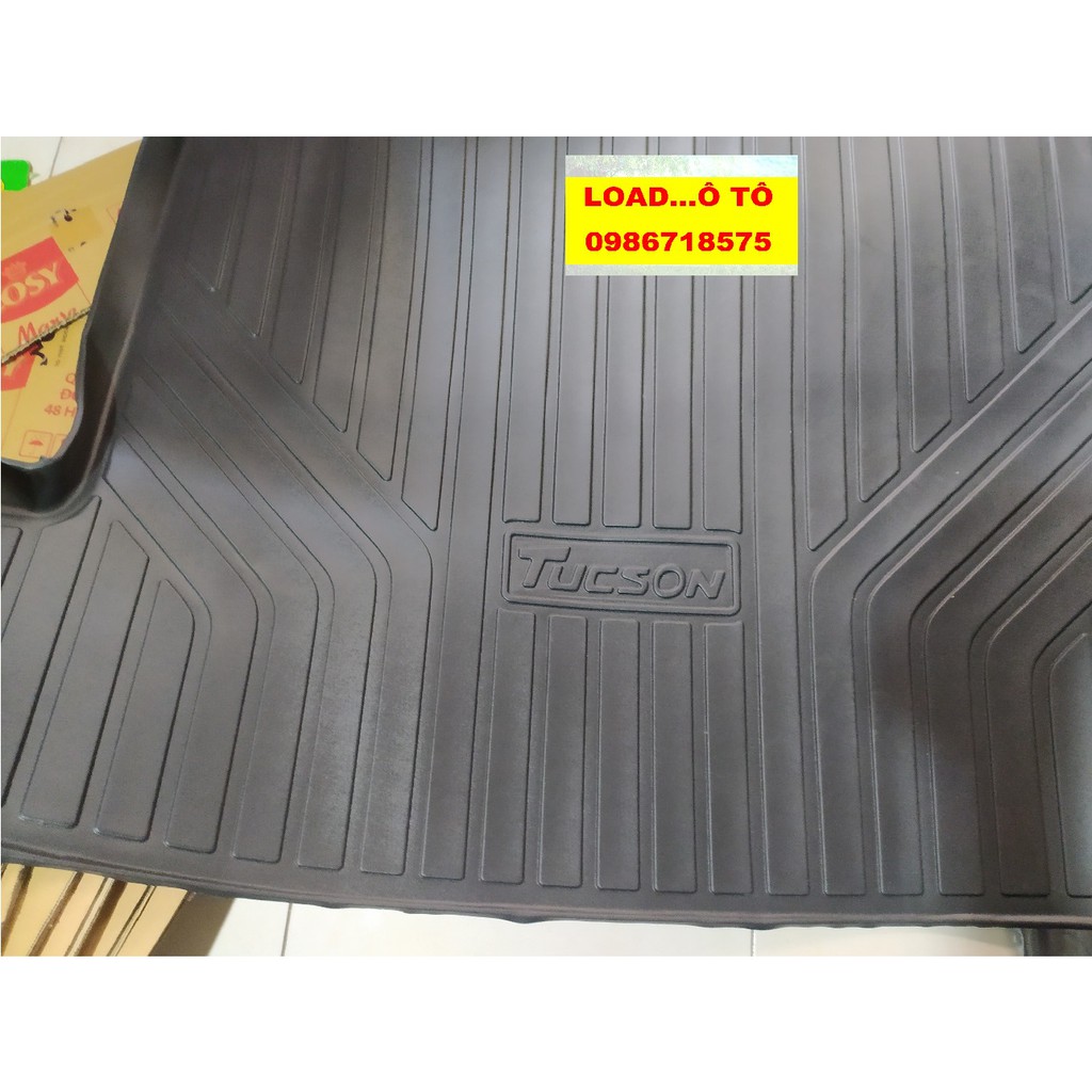 Lót cốp Nhựa Xe Huyndai Tucson 2018-2021 Mẫu Nhựa Dẻo Cao Cấp