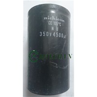 Tụ điện lọc nguồn nhật 4500UF 350V kích thước 132*77mm