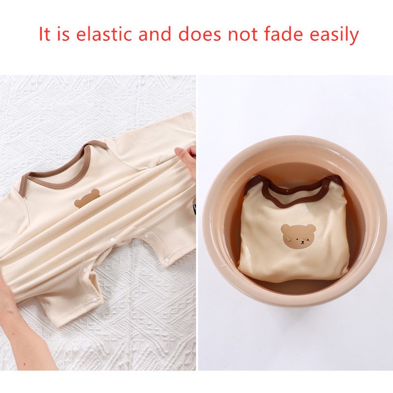 Bộ Áo Liền Quần Tay Dài In Họa Tiết Động Vật + Mũ Thời Trang Mùa Thu Phong Cách Hàn Quốc Cho Bé 0-2 Tuổi