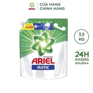 Nước giặt ariel xanh đánh bay vết bẩn 3,2l