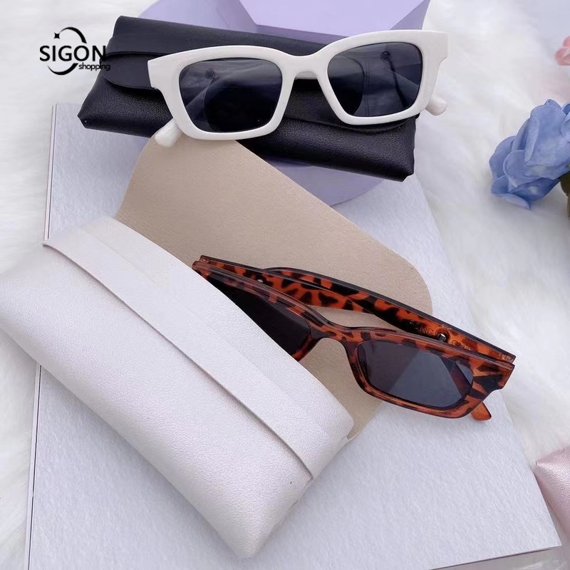 Túi Da Đựng Kính Mát Gọn Nhẹ Tiên Tiến Nhiều Màu Tùy Chọn