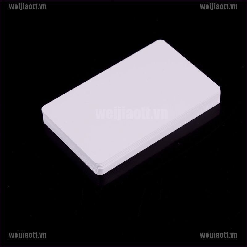 WEJT 10pcs Thin smart card NTAG215 NFC Forum Tag For All NFC Mobile Phone NFC Card