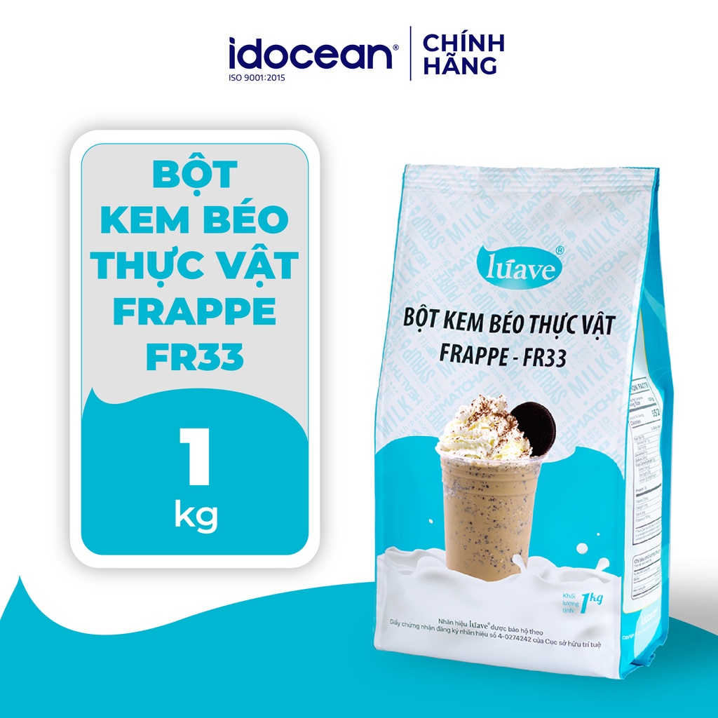 Bột Đá Xay Frappe FR33 LÚAVE 1kg