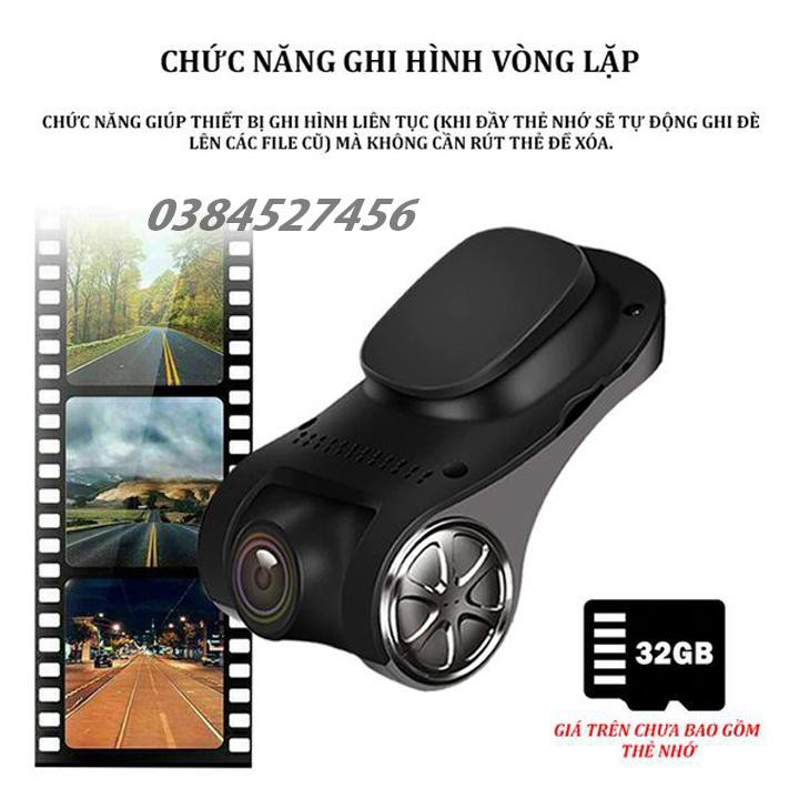 CAMERA HÀNH TRÌNH U6 - Tích hợp màn hình android