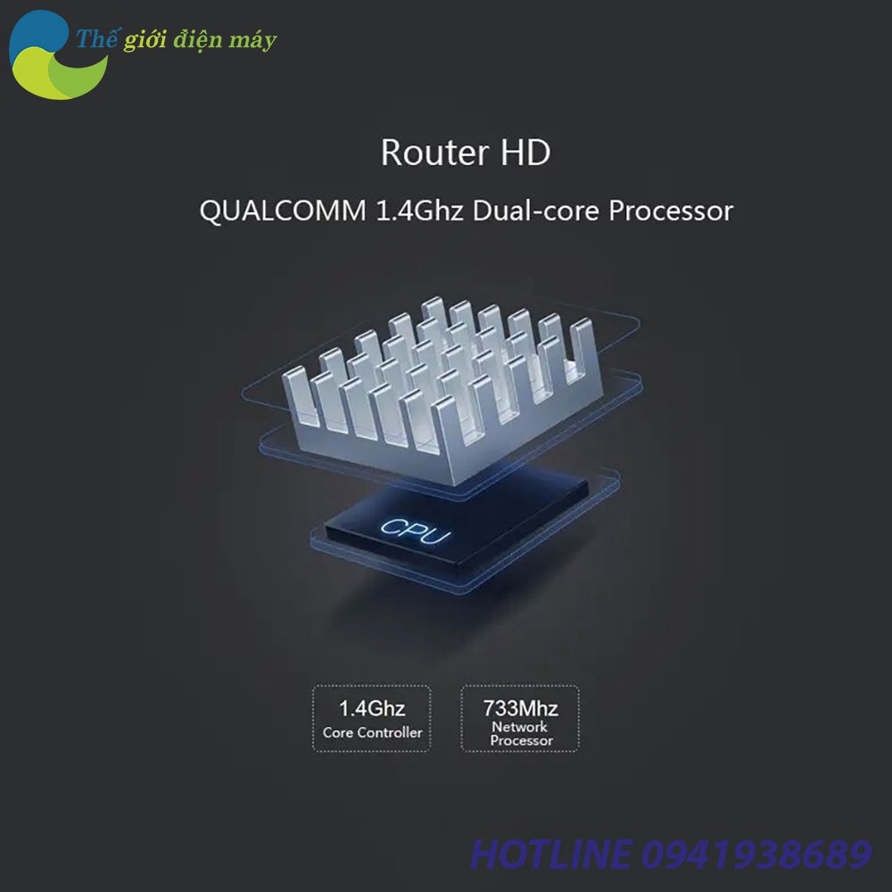 Bộ phát sóng wifi Router Xiaomi Pro AC2600 - Bảo hành 6 tháng - Shop Thế Giới Điện Máy .