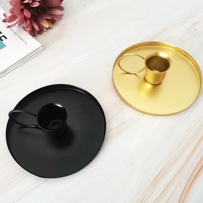 Giá Đỡ Đèn Cầy Bằng Sắt Phong Cách Hiện Đại Thời Trang Cho Nhà Ở