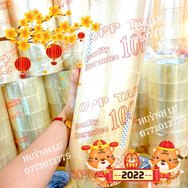Băng Keo Đóng Hàng Trong/ Đục 100Y 4F8