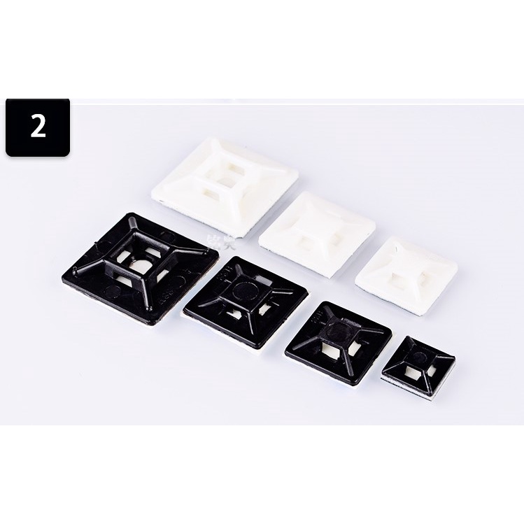 3M Đế dán cố định dây rút, dây thít 20x20mm, 25x25mm, 30x30mm