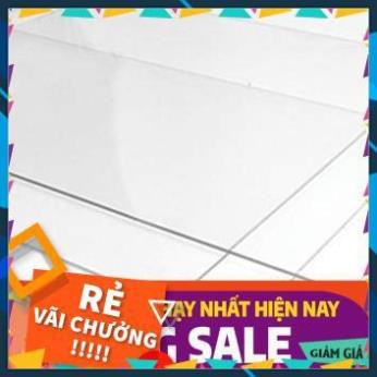 [1.2mm 14.5x19.5cm] Combo 10 tấm nhựa mica cứng trong suốt làm hồ cá, hộp, ốp biển số,cắt theo y/cầu - shop lê phòng.